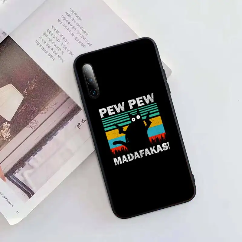 Черный чехол Pew Madafakas для телефона iPhone 11 12 mini pro XS MAX 8 7 6 6S Plus X 5S SE 2020 XR | Мобильные