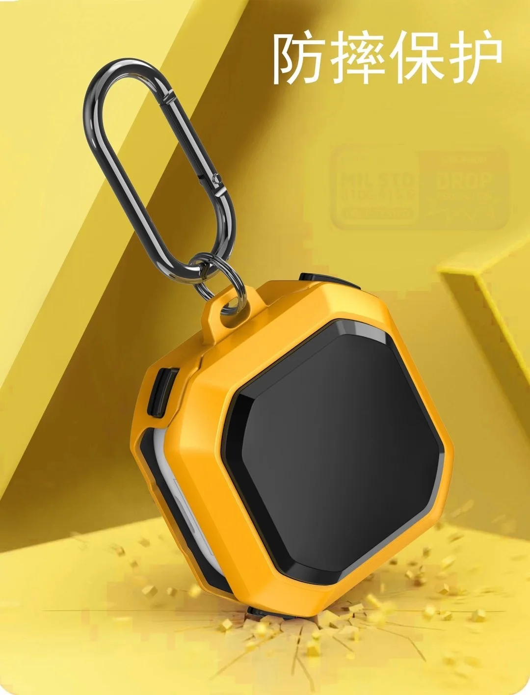 

Applicable to Samsung Galaxy Buds pro/live protective cover TPU protective shell two-color PC earphone cover cross-border