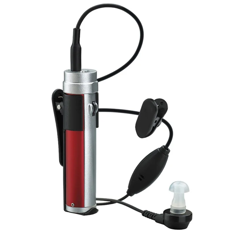 Усилитель слуха AidVoice ушной чистый прослушивающий усилитель перезаряжаемый