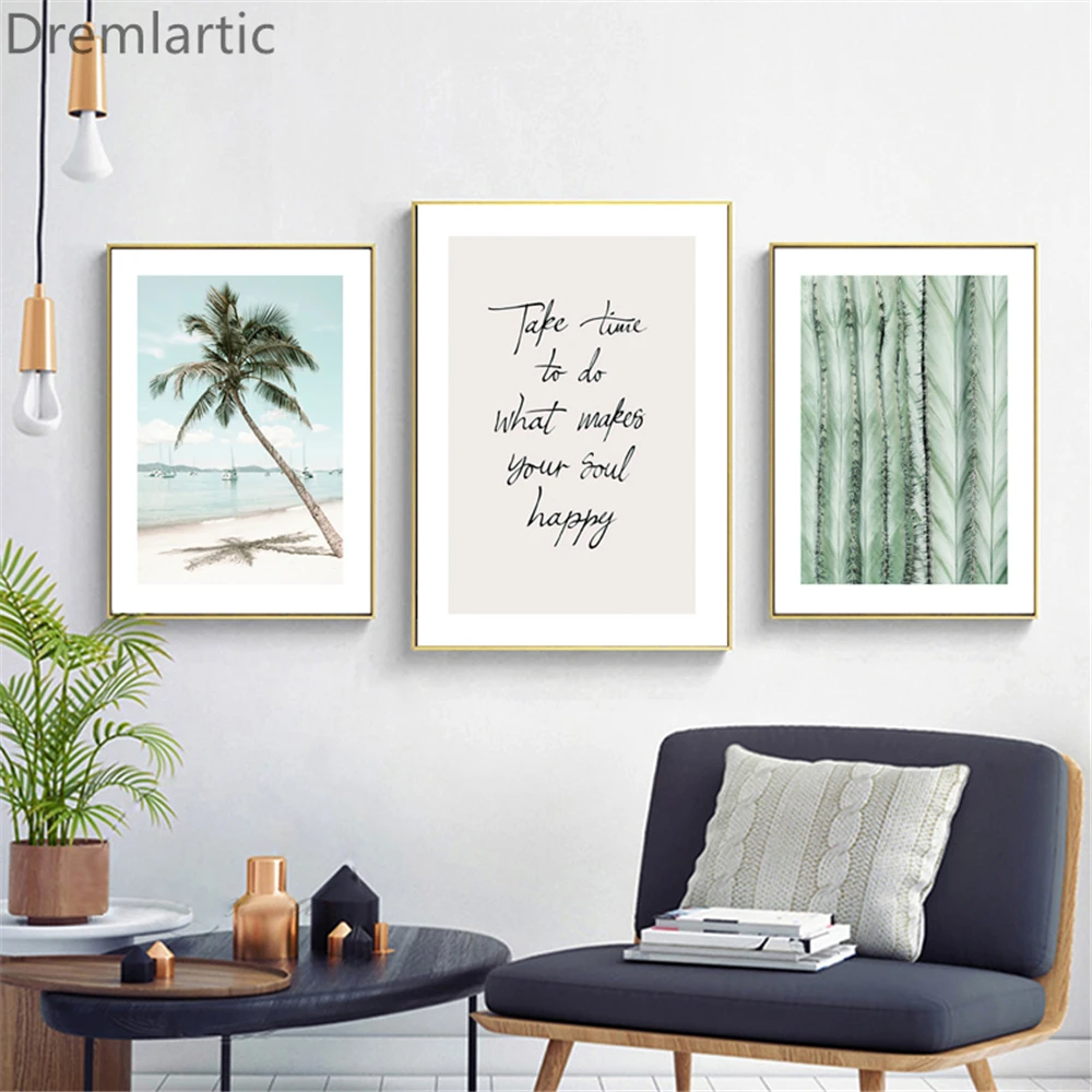

Beautiful Scenery Building Corridor Tropical Green#E Wall Art Print Poster Canvas Nordic Pictures Living Room Decor#21-0202-27