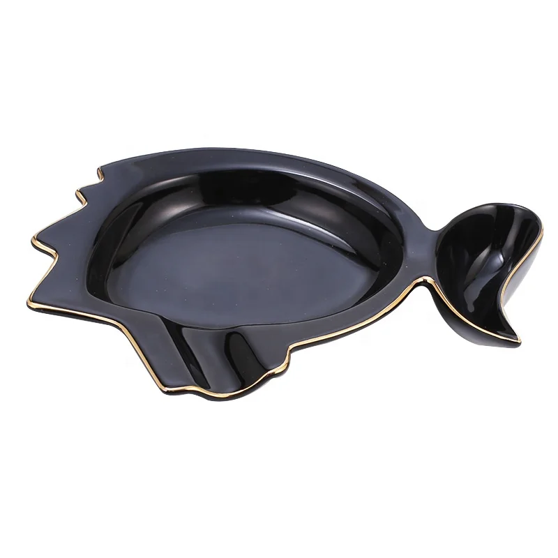 

Head Shape Ceramic Cigar Ashtray Fashionable Cigar Accessory Gift For Boyfriend