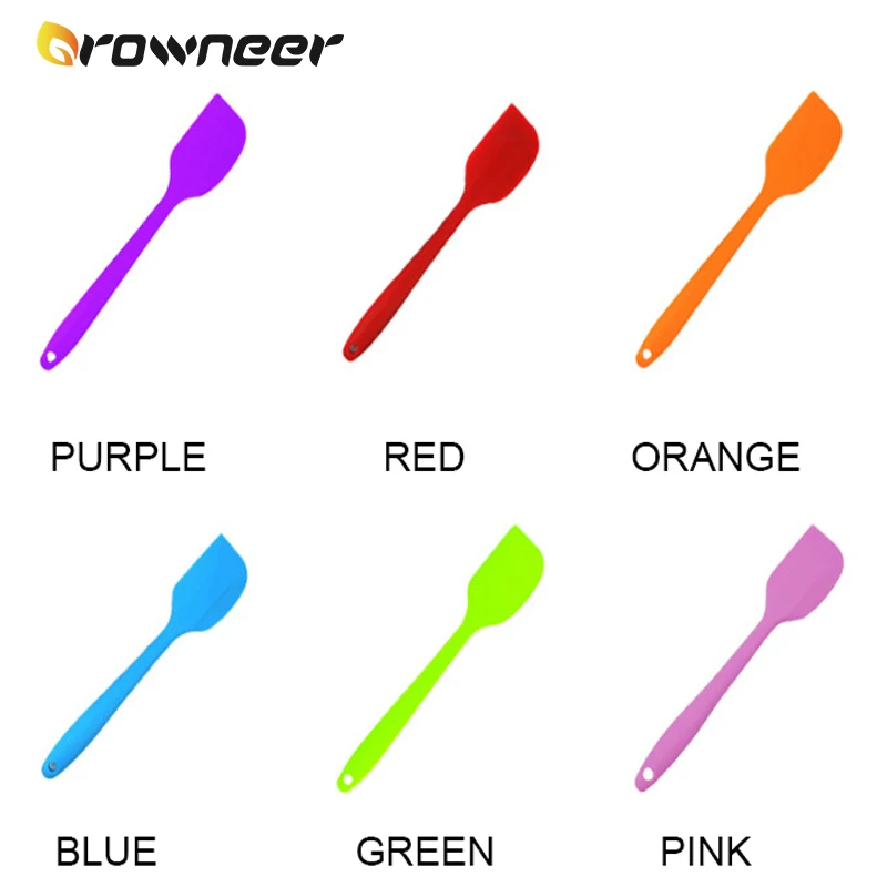 Силиконовая лопатка для выпечки пищевой антипригарный инструмент приготовления