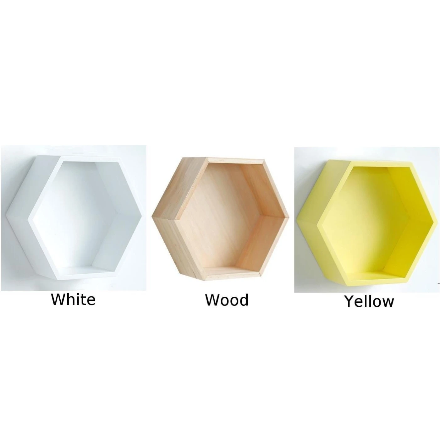 Деревянный настенное крепление шестиугольная рамка книга цветочный горшок