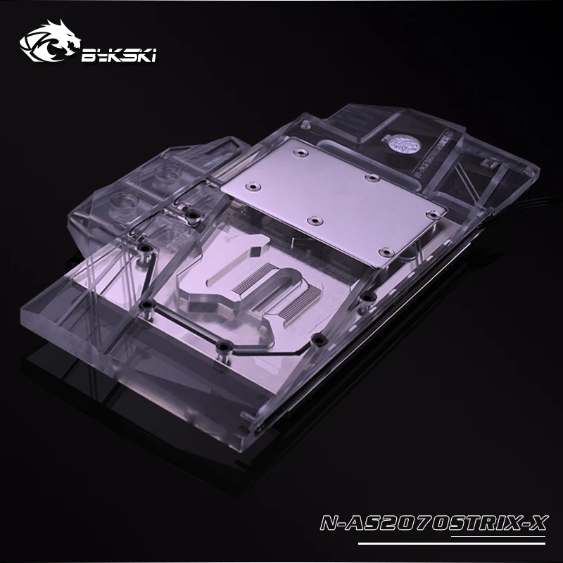 Bykski Full Cover GPU Water Block For ASUS ROG STRIX-RTX2070-O8G Graphics Card AURA SYNC N-AS2070STRIX-X | Компьютеры и офис