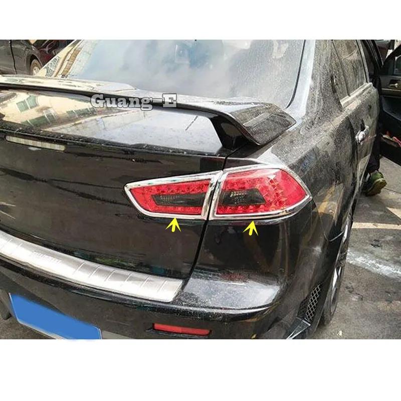 4 шт. хромированный автомобильный детектор для Mitsubishi Lancer EX 2010 2011 2012 2013 | Автомобили