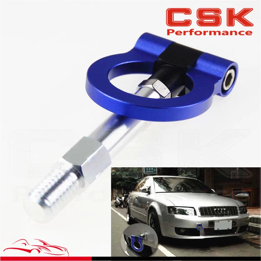 19 5 мм алюминиевый винтовой буксировочный крючок Подходит для Audi A4 A4L 1 8 T 2 0 09 15