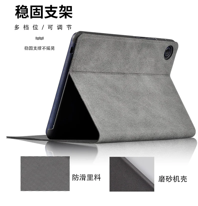 8 PU Leather Case For Huawei MediaPad C3 8.0 2020 BZD-W00 BZD-AL00 Tablet PC, Protective Case For Huawei MediaPad C3 And 4 Gifts