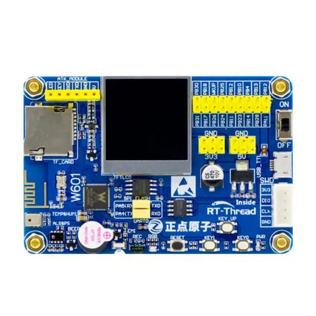 

W601 development board / RT-Thread / iot microcontroller / board programming / wifi learning board
