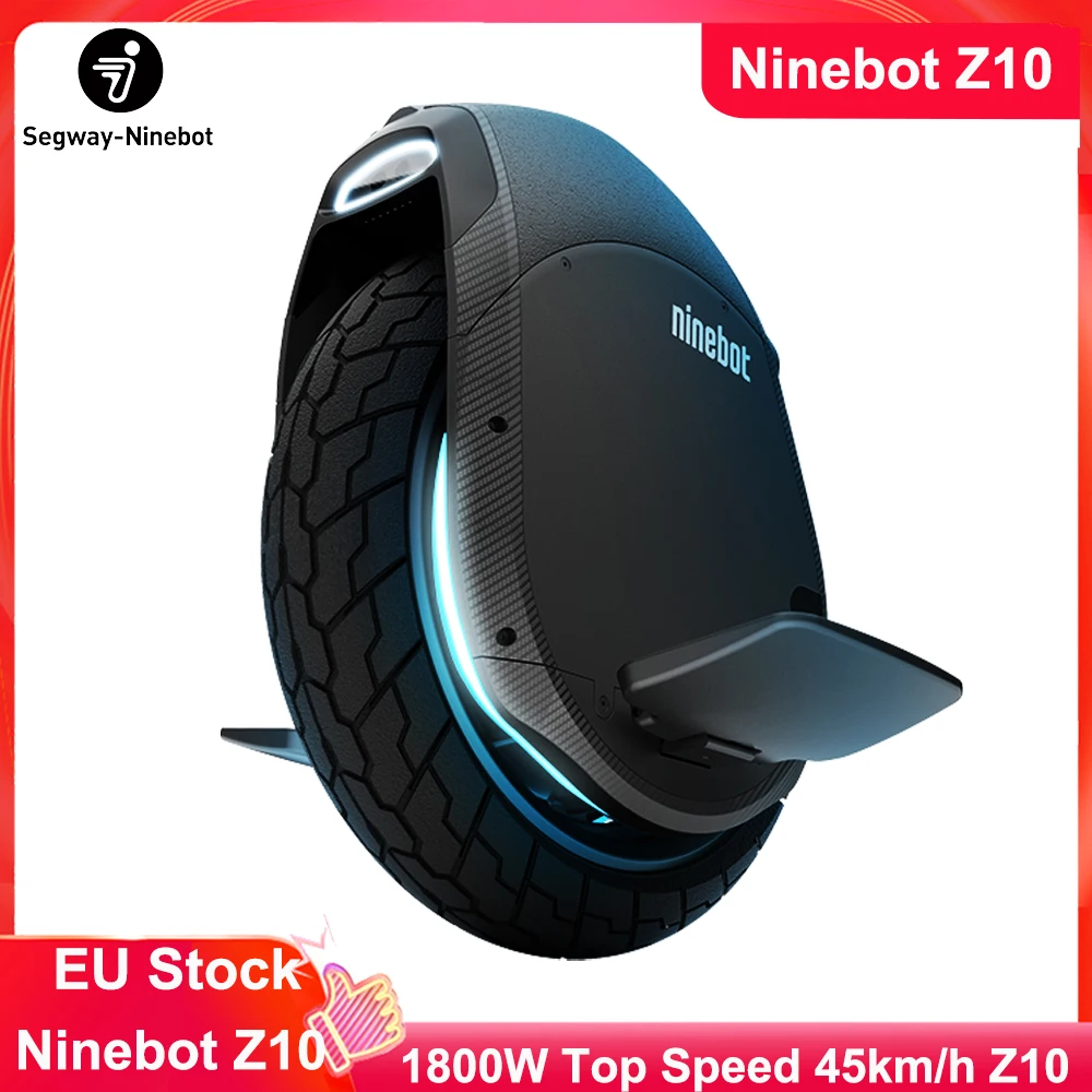 

Original Ninebot One Z10 1800W Top Speed 45km/h Unicycle Electric One Wheel self Balance Wide Wheel Ninebot One Z10 EUC