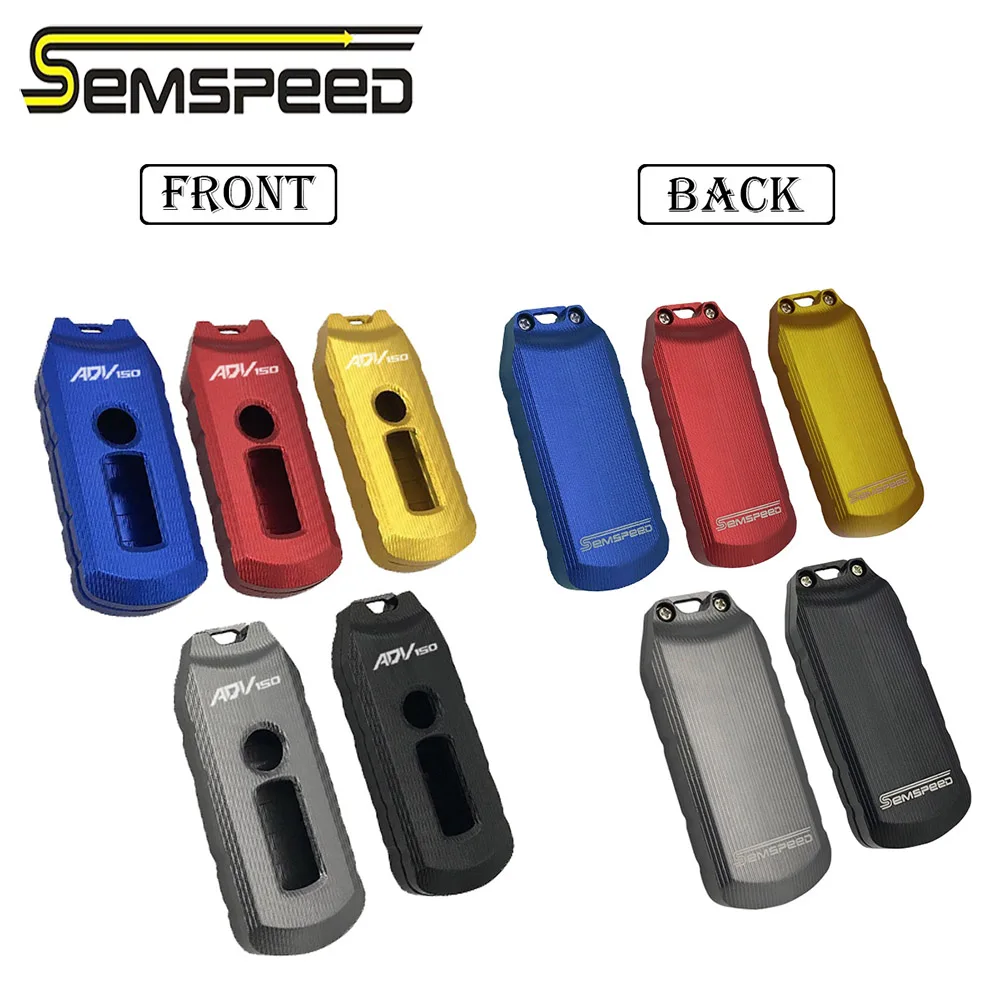 

SEMSPEED Newest With / Without logo ADV 150 For Honda adv 150 ADV 150 2019 2020 3D remote control keychain key case bag cover