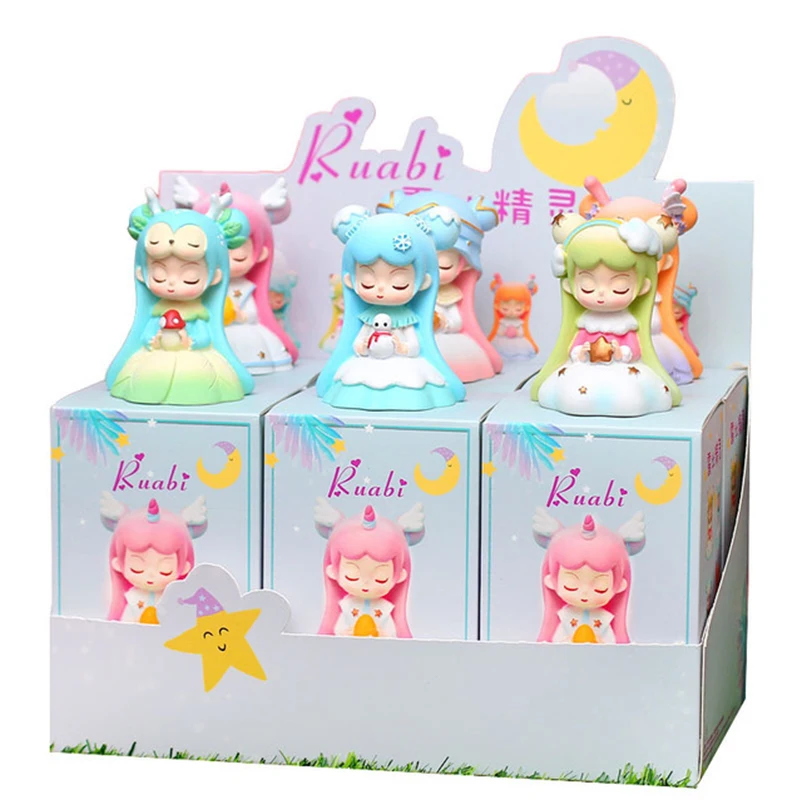 

Brangdy Cute creat Ruby cartoon child toy craft doll desktop decoration ornament creat blind box hand-made boy girl birth gift