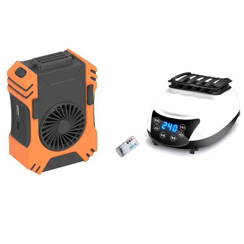 

Electric Clothes Dryers Smart Press Household Baby Clothes Drying & Hanging Waist Fan USB Charging