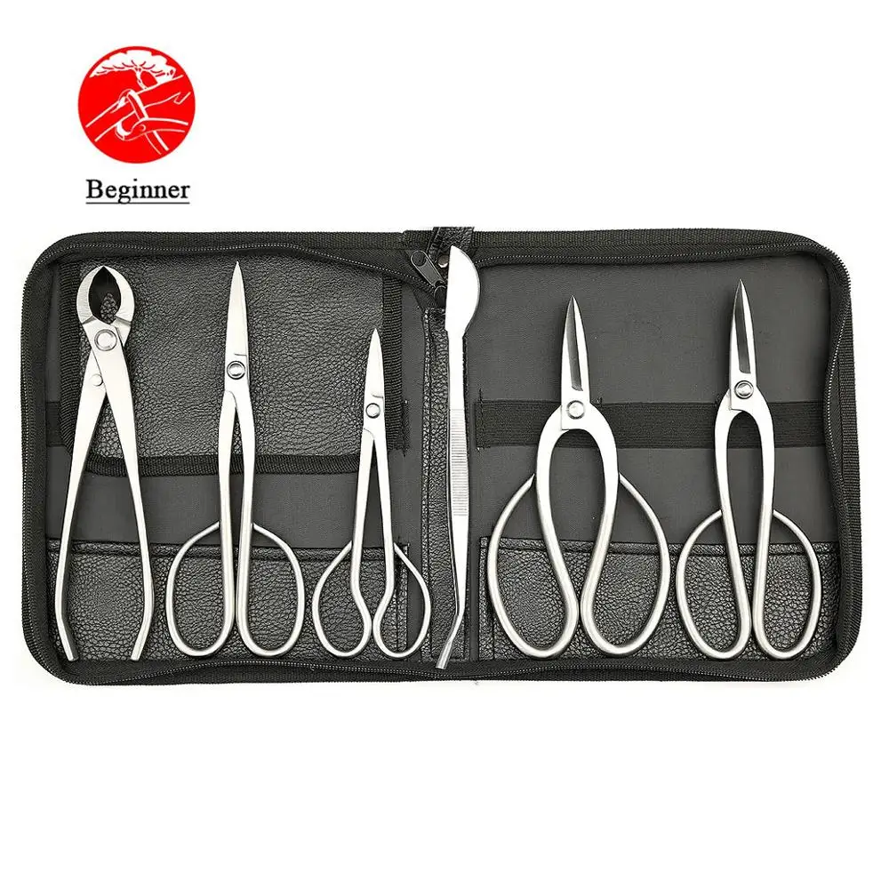 

Beginner Grade 6 PCS Bonsai tool set (kit) BBTKS-06 From TianBonsai