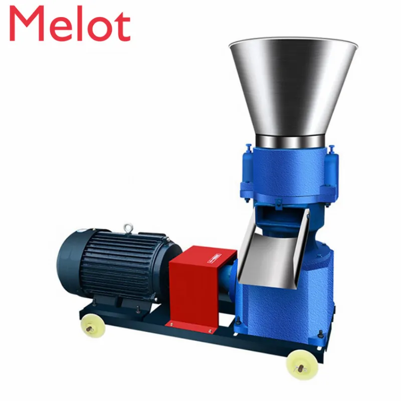 

hot sale mini wood rabbit chicken pig animal feed pellet machine