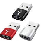 Кабель с разъемом USB Type-C адаптер конвертер USB 2,0 переходник для iPhone Samsung портативный мини-компьютер адаптер мобильный телефон Конвертеры