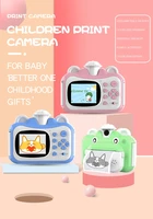child camera kids instant print camera 2 4 in 1080p hd with print paper 32gb card video photo camera for children birthday gift