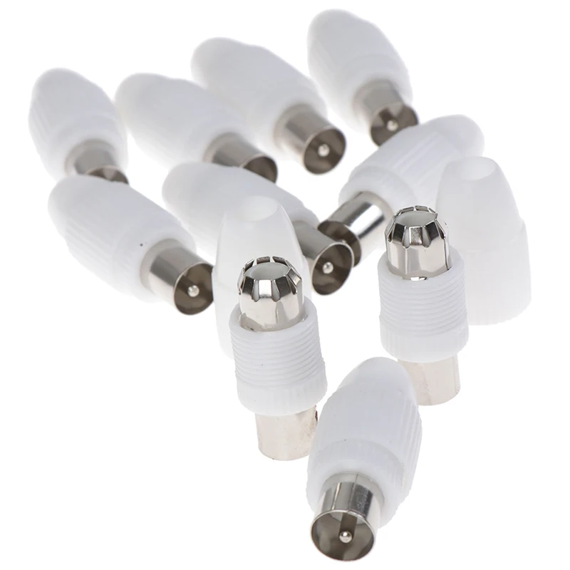 10x Free Welding RF Television Male Plug 9.5 TV Terminal Antenna Connector | Обустройство дома