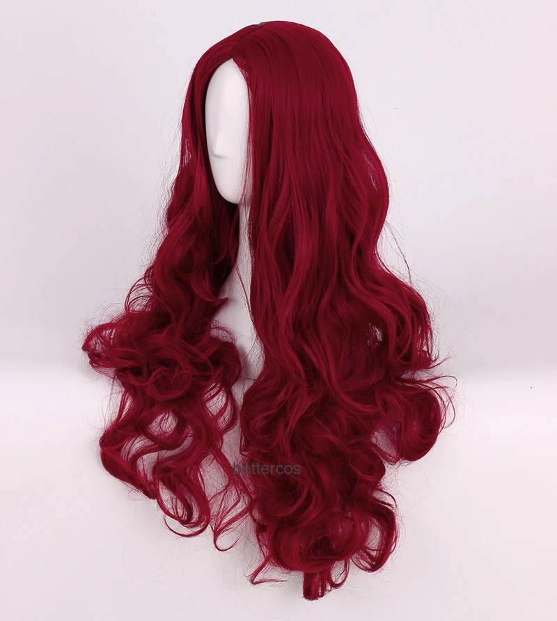 Парик для косплея ядовитого плюща длинные волнистые термостойкие синтетические