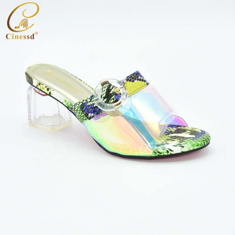 Новое поступление 2020 женская обувь украшенная Стразы итальянская для вечерние и