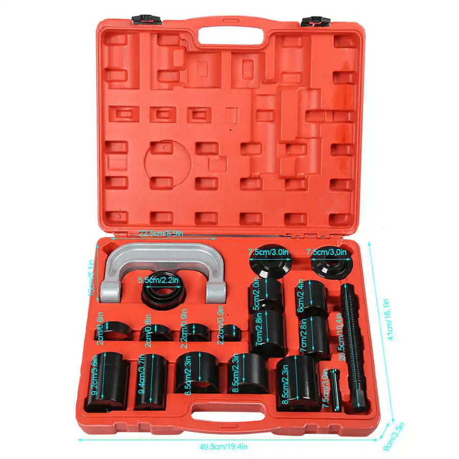 21 шт шаровой шарнир сервис адаптер Набор инструментов удаление шарового шарнира