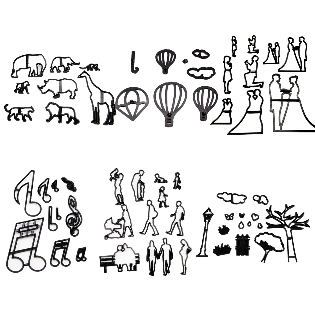 Резак для печенья Φ сделай сам кухонные инструменты готовки тортов набор