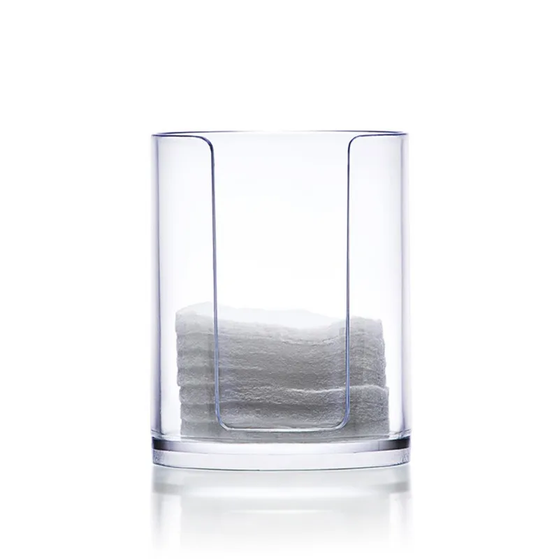 Акриловый Ватный тампон для макияжа органайзер хранилище сумочка Портативный