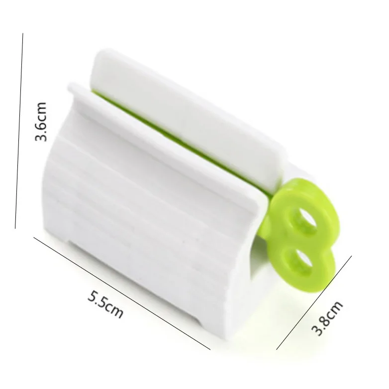 

Multifunctional Bathroom Plastic Cream Tube Squeezing Dispenser Rolling Tube Squeezer Tooth Paste Squeezer Toothpaste Dispenser