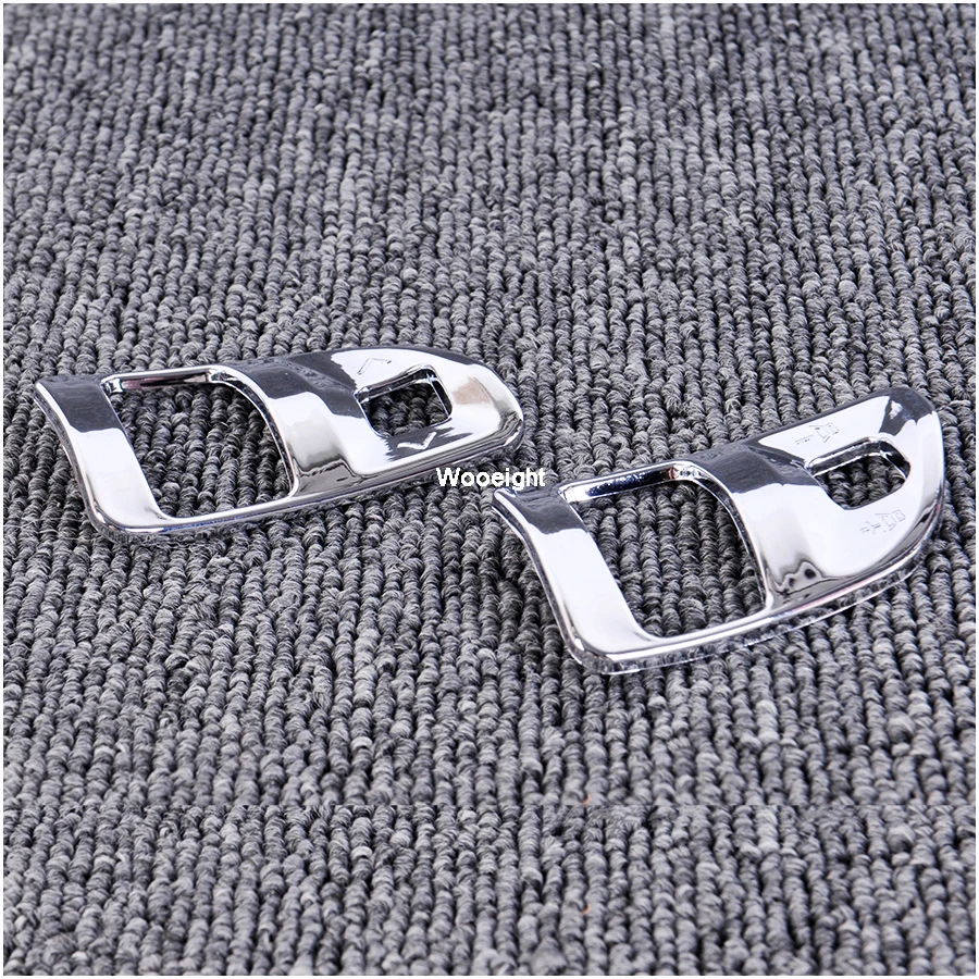 2 шт. Стайлинг интерьера автомобиля АБС пластик хромированный чехол на руль для Kia