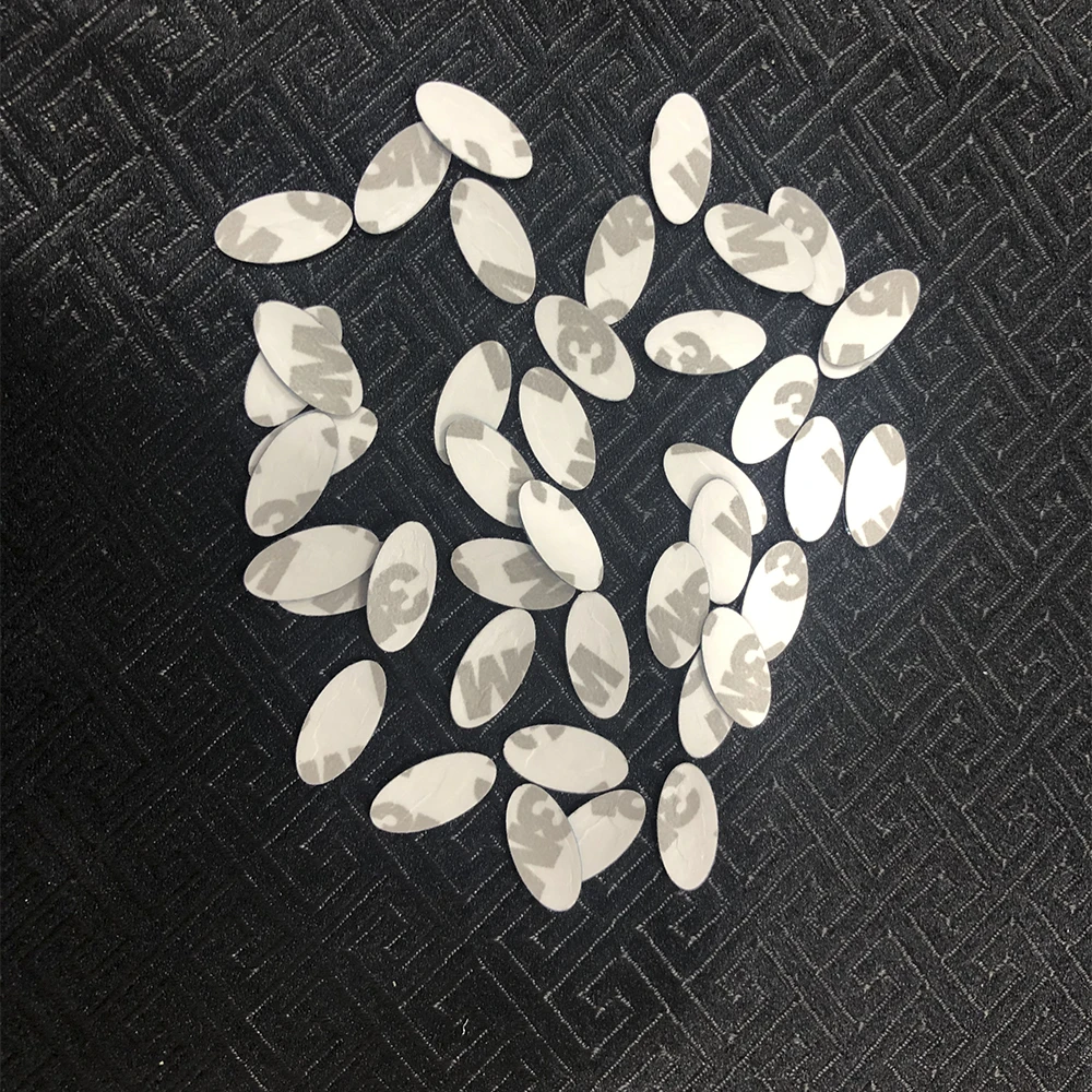 

CHKJ 2PCS/LOT Car Key Shell Oval Ellipse Emblem Symbol Sticker Logo 16*8mm For Hyundai For Kia Auto Accessories