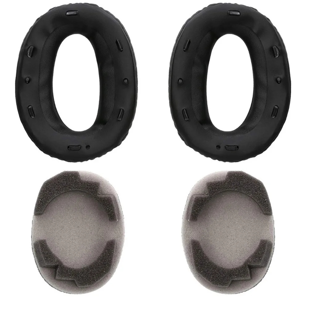 2 шт. аксессуары мини круглые мягкие эластичные наушники с левой и правой