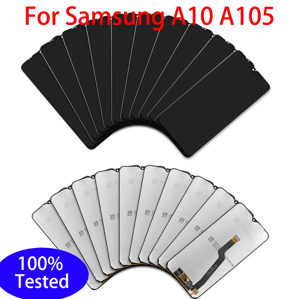 

5/10pcs Original LCD Display For Samsung galaxy A10 A105/DS A105F A105FD LCD Display and Touch Screen Digitizer with frame