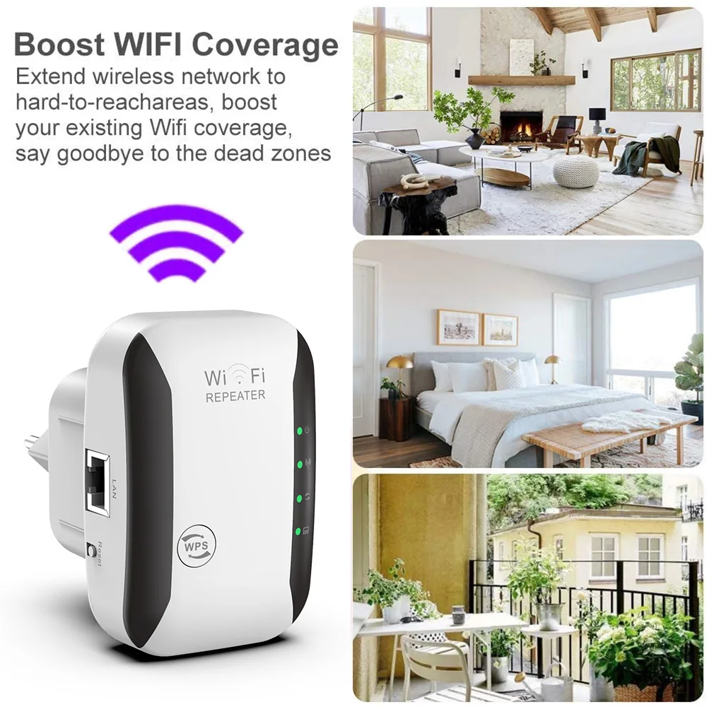 Wireless Wifi Repeater Wifi Range Extender Router Wi-Fi Signal Amplifier 300Mbps WiFi Booster 2.4G Wi Fi Ultraboost Access Point