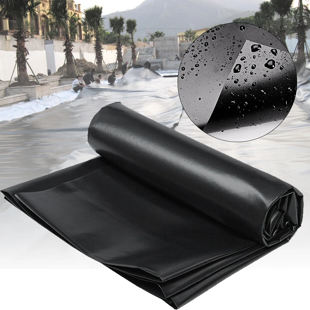 HDPE бассейн земледелие усиленная мембрана непромокаемая Сельскохозяйственная Анти-просачивающаяся пленка Ландшафтный Пруд Лайнер водонепроницаемая ткань рыба
