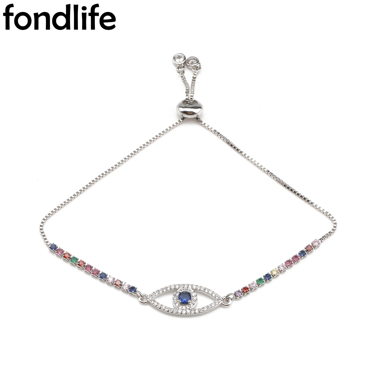 

2021 Newest Blue Demon Eye Bracelet Hollow Turkey CZ Gold Plated Hand Woven Lucky Red String Woman Couple Exquisite Jewelry Gift