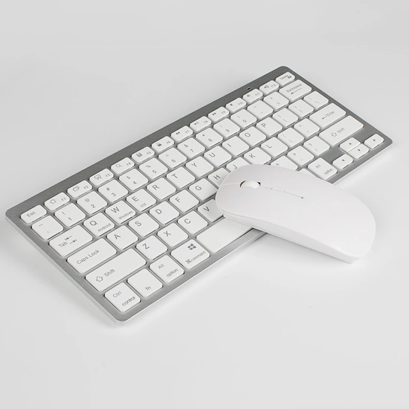 Ultra-Thin Bluetooth Keyboard 5.0 Mouse 5.2 Suitable for Android / IOS Windows Support Devices | Компьютеры и офис