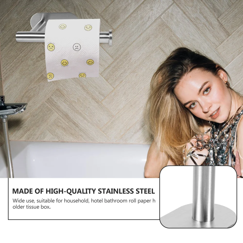

1 Pc Creative Wear-resistant Roll Paper Shelf Bracket Storage Shelf