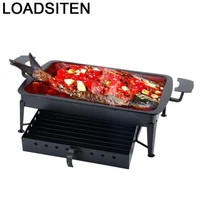 mangal izgara griglia portatil charbon de bois barbecue for outdoor parrilla churrasco kebab fish seafood bbq grill plate