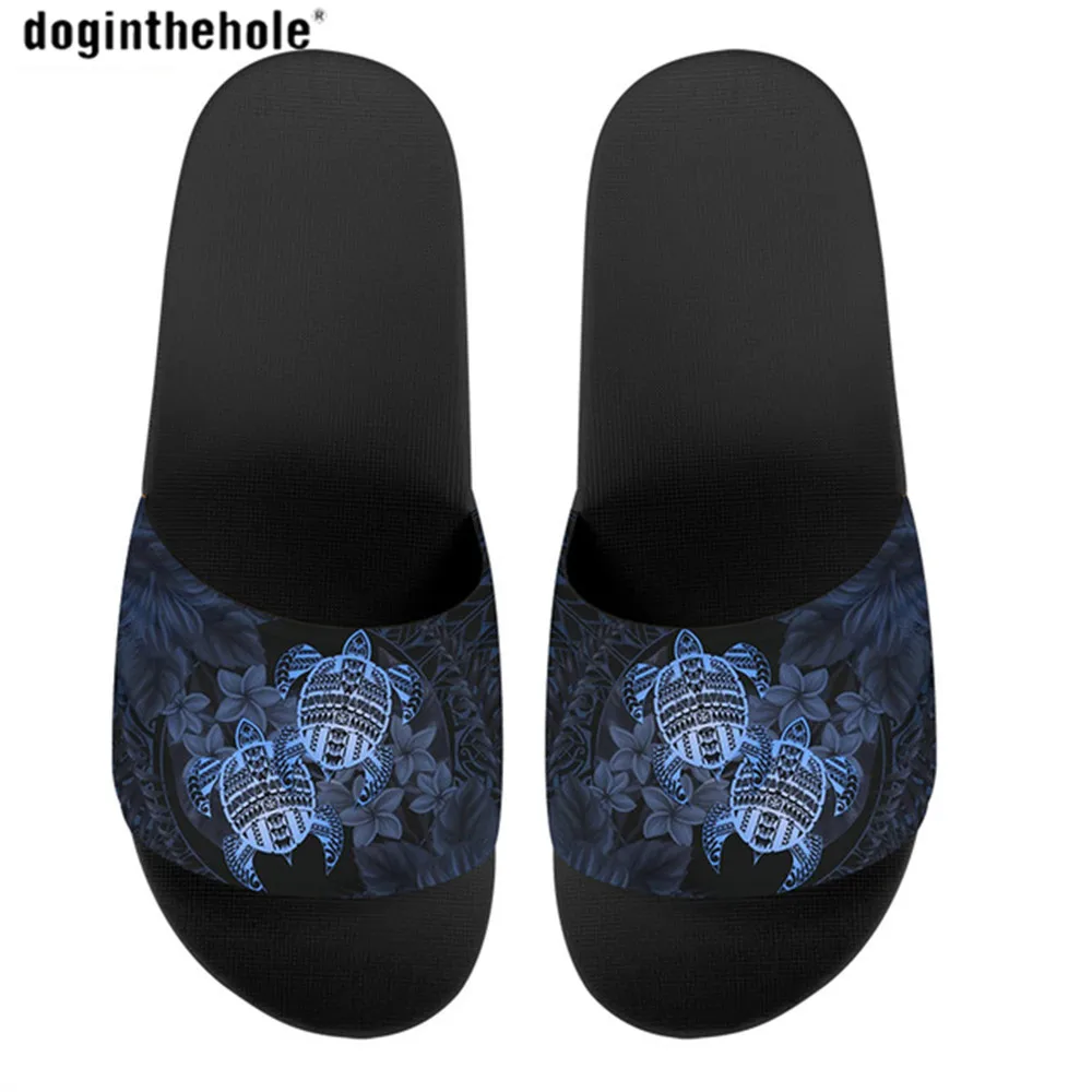 

Сандалии Doginthehole женские, мягкие резиновые шлепанцы на плоской подошве, пляжные шлепанцы с цветочным принтом морской черепахи для девушек и ...