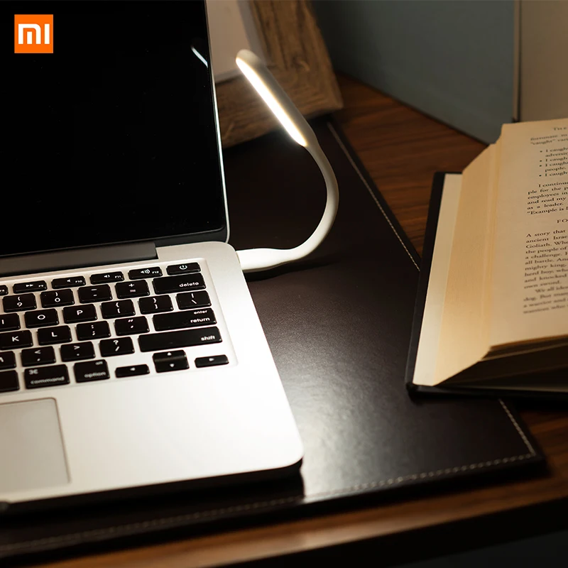 

Original Xiaomi Mijia USB Light Flexible Detachable USB Fan Xiomi Portable LED Light with Switch Control Pocket Size 5V 1.2W