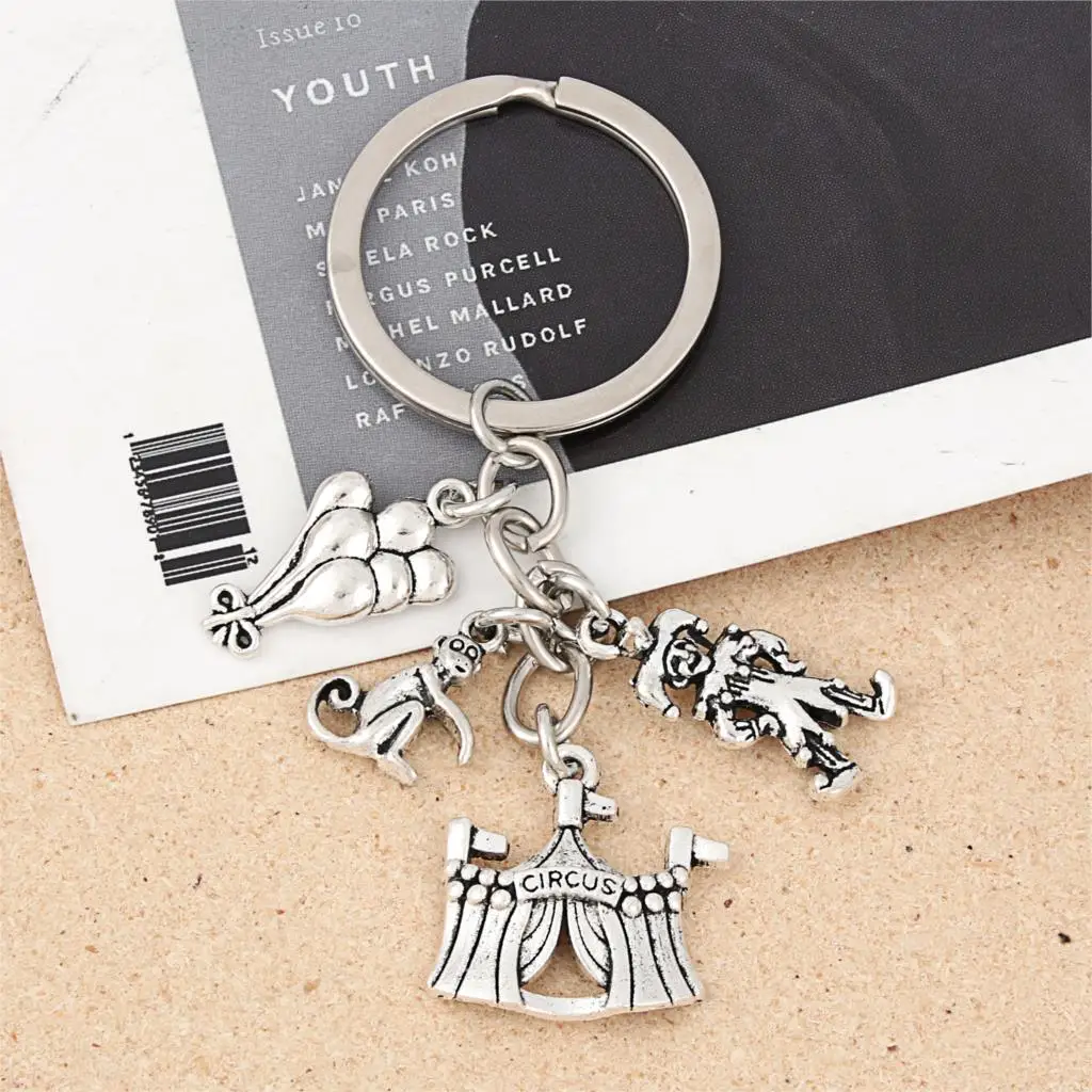 1 шт. новое поступление цирковой клоун плакать смайлик гламур брелок подвеска для