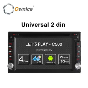 Автомагнитола Ownice C500, 2 din, Android 6,0, Восьмиядерный процессор, DVD-плеер, GPS, Wi-Fi, BT, радио, BT, 2 Гб ОЗУ, 32 Гб ПЗУ, 4G, SIM-карта, LTE