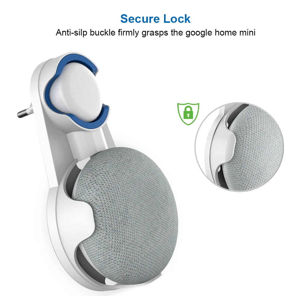 Настенный держатель для Google Home мини розетка Подвесная подставка проводов