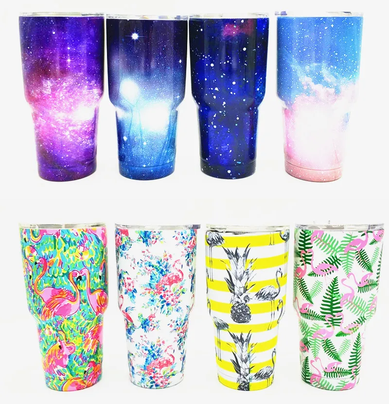 20 унций 30 пивной стакан из нержавеющей стали с крышкой двойными стенками