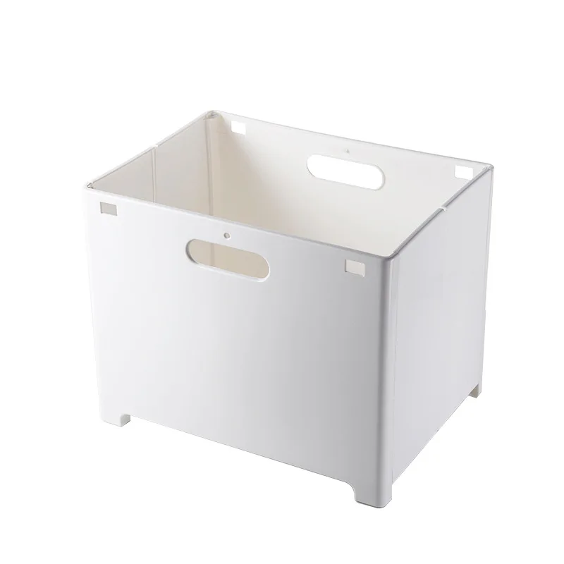 

Foldable Laundry Basket Punch-free Baby Bathroom Plastic Household Storage Bin Car Trash Can Portable Drive Bin Car Organizer