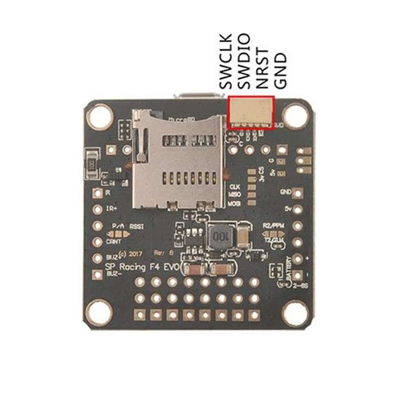 Контроллер полета SP Racing F4EVO 2-6s источник питания BEC барометр обнаружения