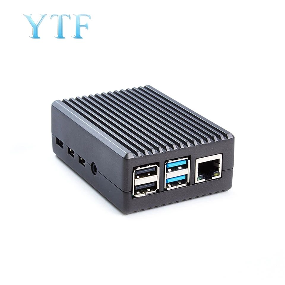 Raspberry pi 4b металлический корпус теплоотвода raspberry pi 4 материнская плата из алюминиевого сплава