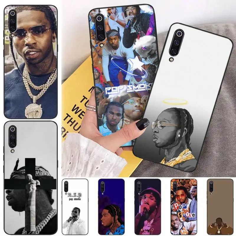 

Rapper POP SMOKE Phone Case For Xiaomi Mi Cc Note 7 8 8t 8es 9 9se 9a 10 10t 11 F1 MAX 2 3 Pro Lite Ultra Funda