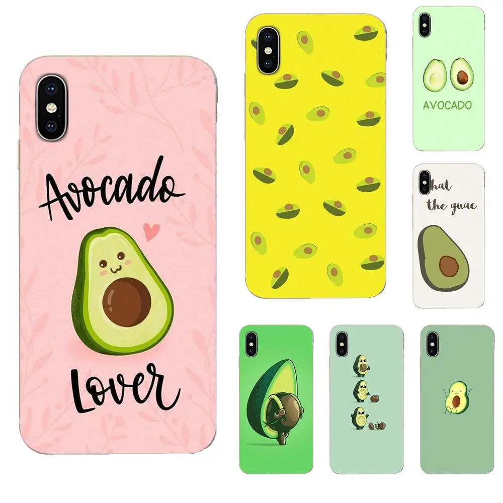 Модный тонкий чехол с изображением авокадо фруктов для Huawei Honor Mate Nova Note 20 20s 30 5 5I 5T