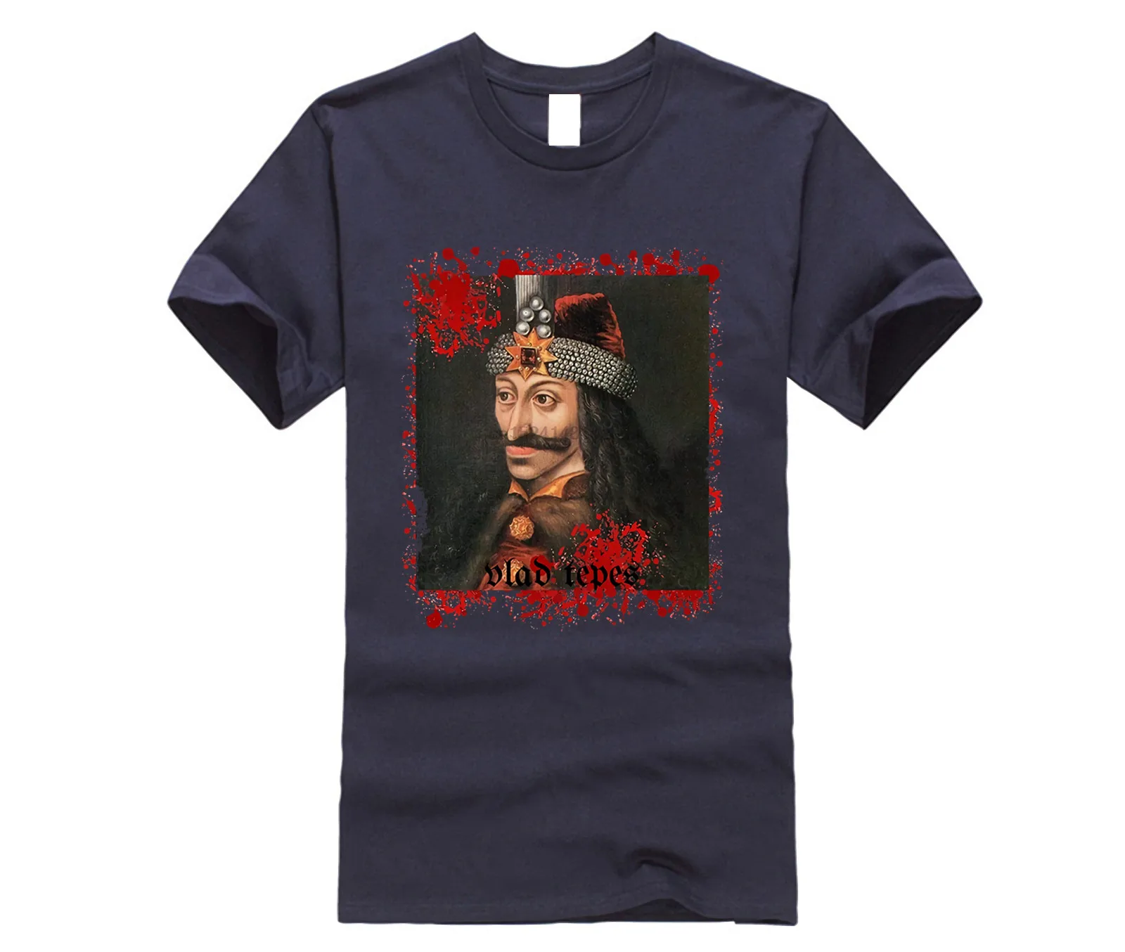 Vlad Tepes граф Дракула графическое искусство футболка с вампиром | Мужская одежда