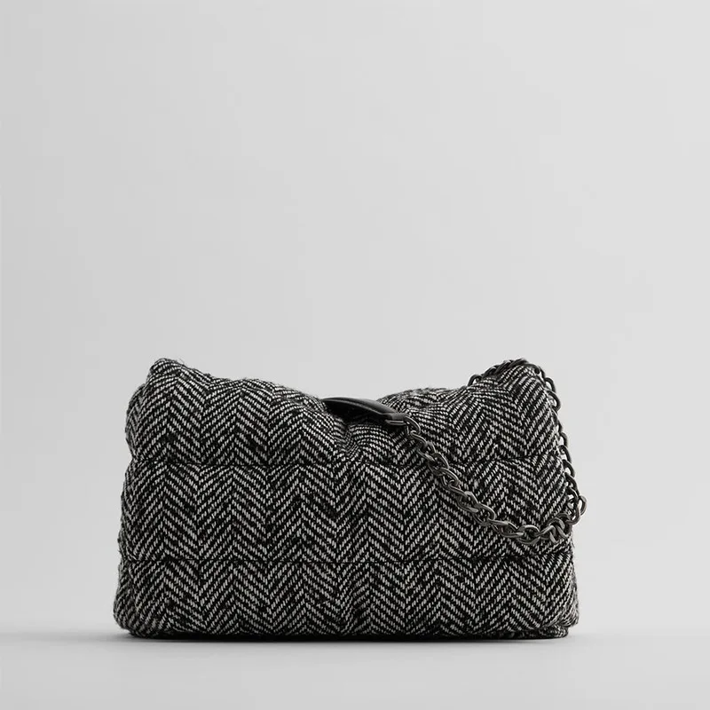 

Женская сумка через плечо, с цепочкой, роскошная